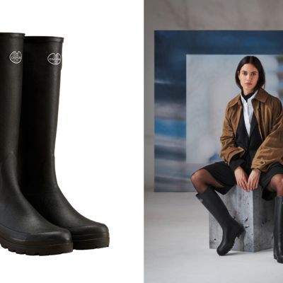 A pair of Le Chameau boots 