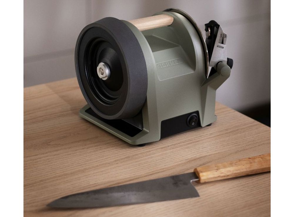 Win a Tormek T-1 Kitchen Knife Sharpener in Ash Green 