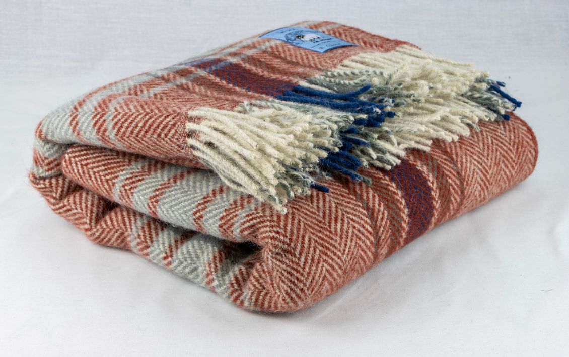 A Glencroft woollen throw